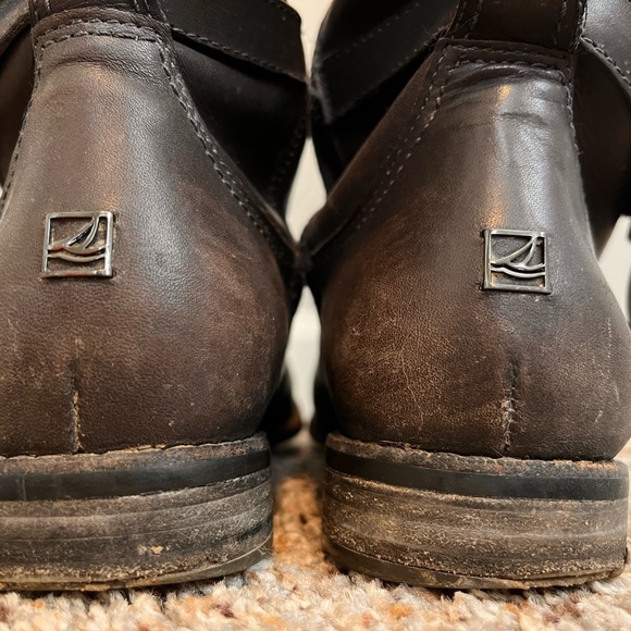 Weather Treated Leather Sperry Tall Boots - Picture 3 of 3
